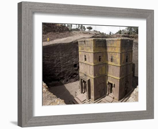 Rock-Hewn Church of Bet Giyorgis, in Lalibela, Ethiopia-Mcconnell Andrew-Framed Photographic Print