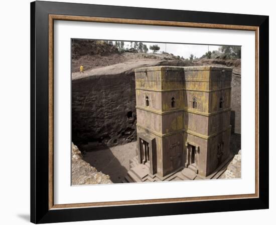 Rock-Hewn Church of Bet Giyorgis, in Lalibela, Ethiopia-Mcconnell Andrew-Framed Photographic Print