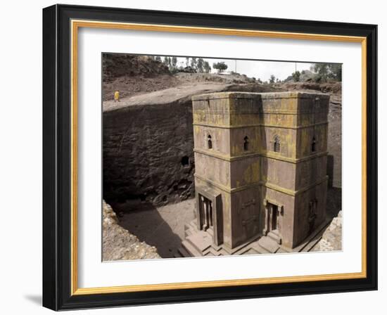 Rock-Hewn Church of Bet Giyorgis, in Lalibela, Ethiopia-Mcconnell Andrew-Framed Photographic Print