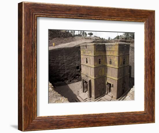 Rock-Hewn Church of Bet Giyorgis, in Lalibela, Ethiopia-Mcconnell Andrew-Framed Photographic Print