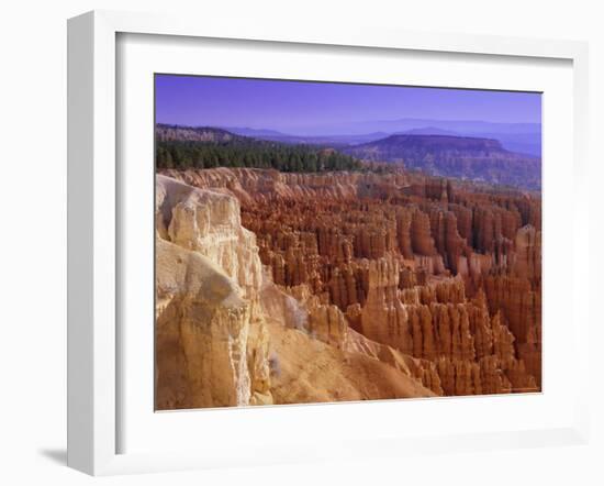 Rock Hoodoos in Bryce Amphithreatre, Bryce Canyon National Park, Utah, USA-Gavin Hellier-Framed Photographic Print