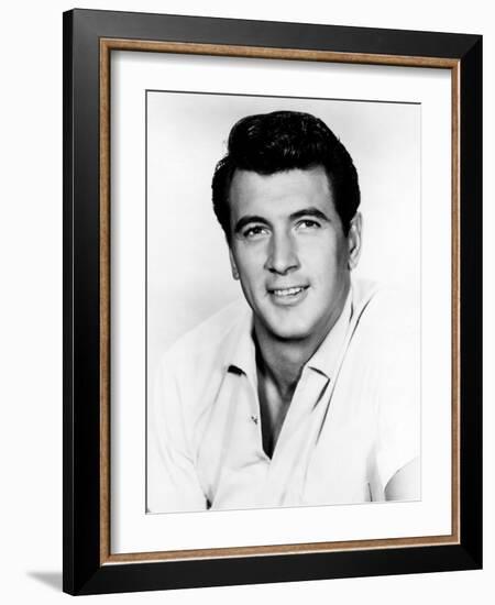 Rock Hudson, 1950s-null-Framed Photo