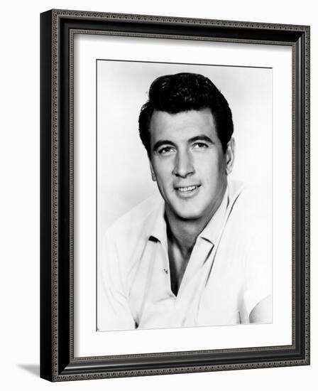 Rock Hudson, 1950s-null-Framed Photo