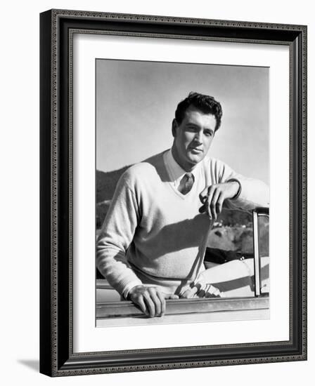 Rock Hudson, 1954-null-Framed Photo