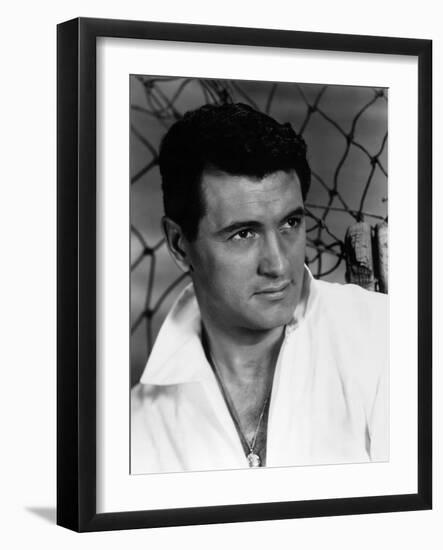 Rock Hudson, 1956-null-Framed Photographic Print