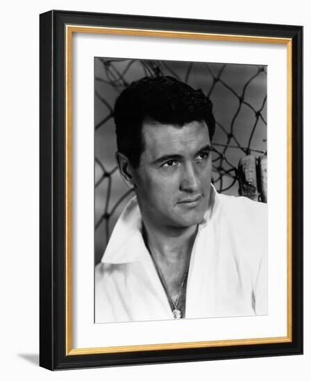 Rock Hudson, 1956-null-Framed Photographic Print