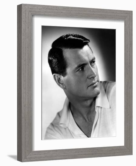 Rock Hudson, 1959-null-Framed Photo