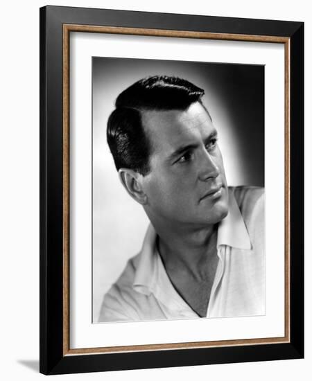 Rock Hudson, 1959-null-Framed Photo