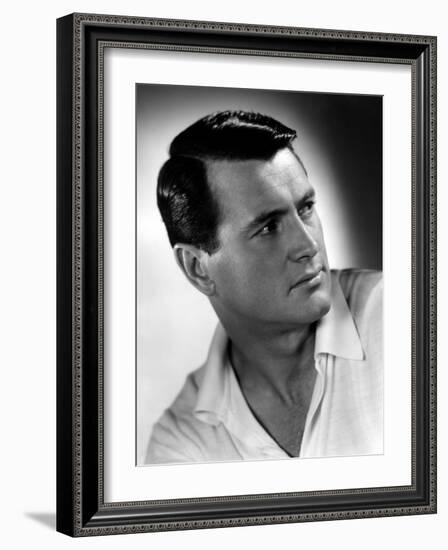 Rock Hudson, 1959-null-Framed Photo