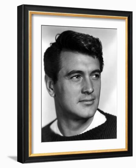 Rock Hudson, c.1950s-null-Framed Photo