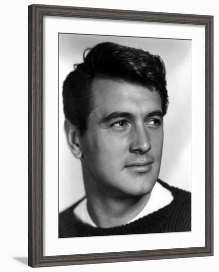 Rock Hudson, c.1950s-null-Framed Photo