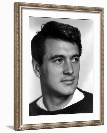 Rock Hudson, c.1950s-null-Framed Photo