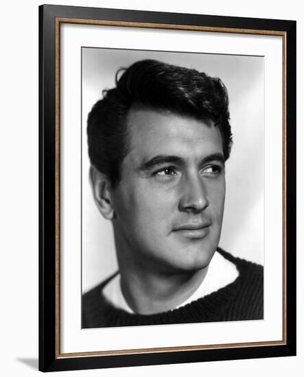 Rock Hudson, c.1950s-null-Framed Photo