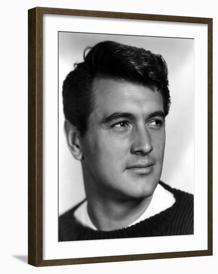 Rock Hudson, c.1950s-null-Framed Photo