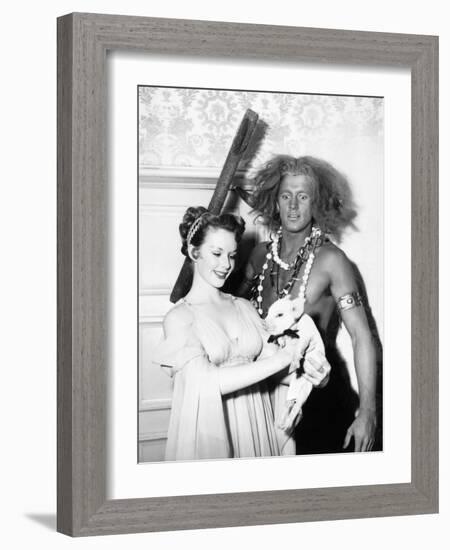 Rock Hudson, Piper Laurie-null-Framed Photographic Print