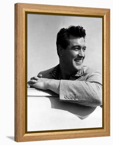 Rock Hudson-null-Framed Stretched Canvas