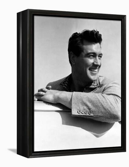 Rock Hudson-null-Framed Stretched Canvas