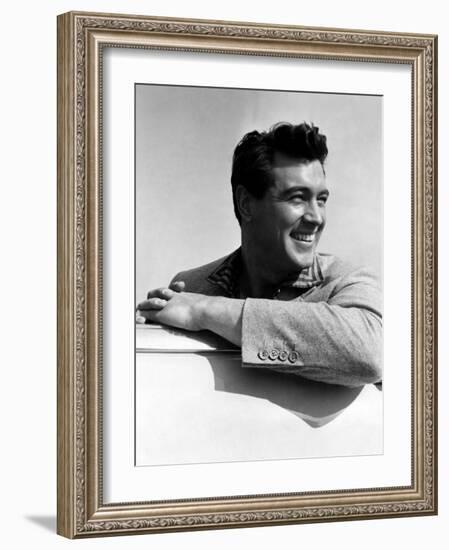 Rock Hudson-null-Framed Photo