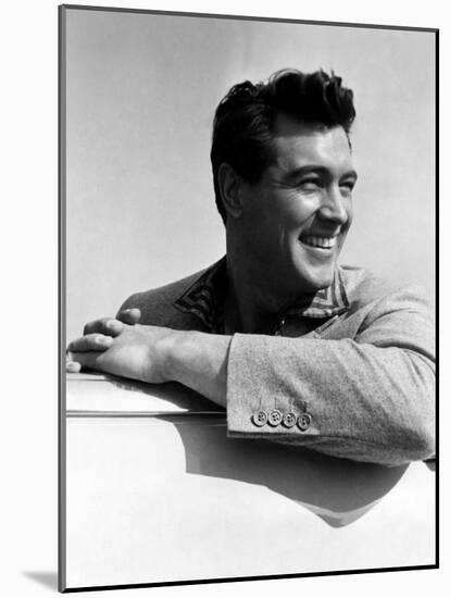 Rock Hudson-null-Mounted Photo