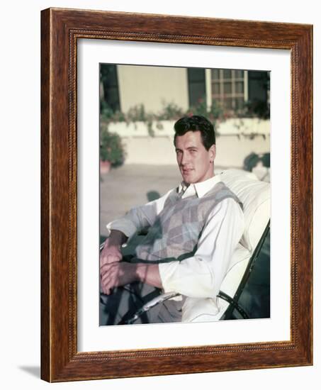 Rock Hudson-null-Framed Photographic Print