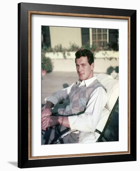 Rock Hudson-null-Framed Photographic Print