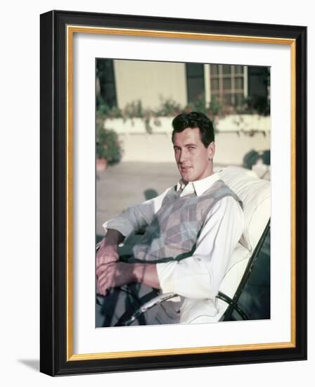 Rock Hudson-null-Framed Photographic Print