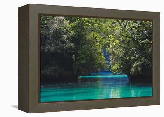 Rock Islands, Palau-Keren Su-Framed Premier Image Canvas