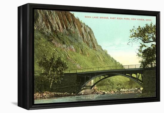 Rock Lane Bridge, New Haven, Connecticut-null-Framed Stretched Canvas