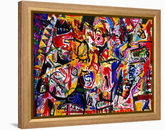 Rock My World-Martin Kalhoej-Framed Stretched Canvas