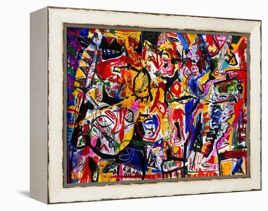 Rock My World-Martin Kalhoej-Framed Stretched Canvas