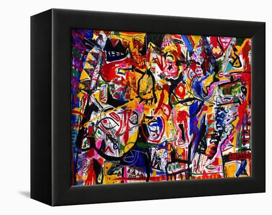 Rock My World-Martin Kalhoej-Framed Stretched Canvas