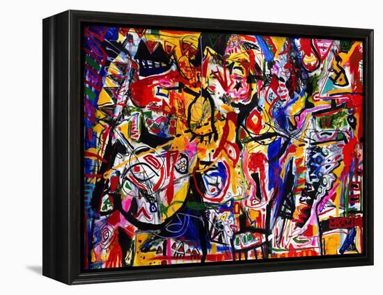 Rock My World-Martin Kalhoej-Framed Stretched Canvas