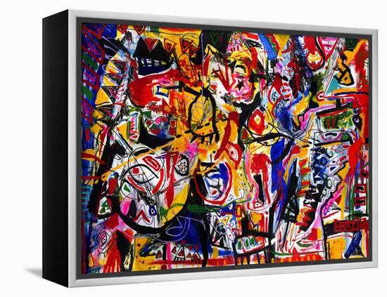 Rock My World-Martin Kalhoej-Framed Stretched Canvas