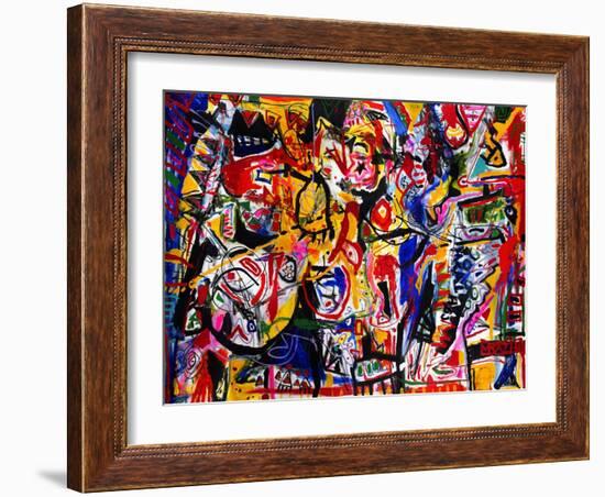 Rock My World-Martin Kalhoej-Framed Art Print