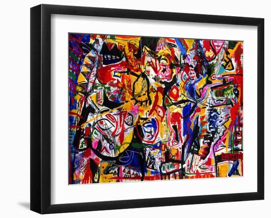 Rock My World-Martin Kalhoej-Framed Art Print