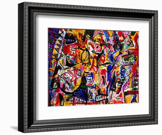 Rock My World-Martin Kalhoej-Framed Art Print