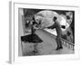 Rock 'n' Roll Dancers on Quays of Paris, River Seine, 1950s-Paul Almasy-Framed Giclee Print