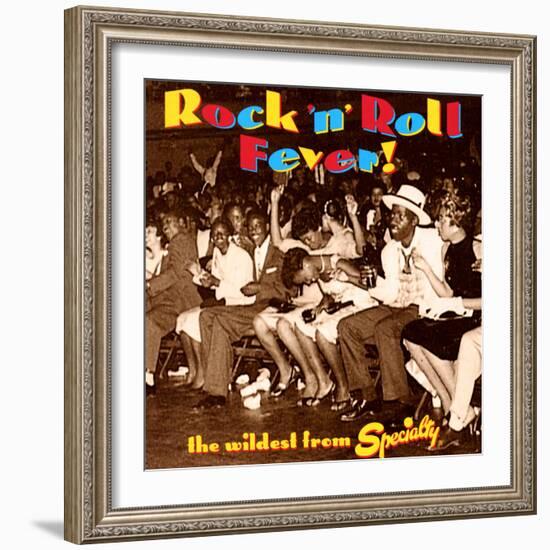 Rock 'N' Roll Fever! the Wildest from Specialty-null-Framed Art Print