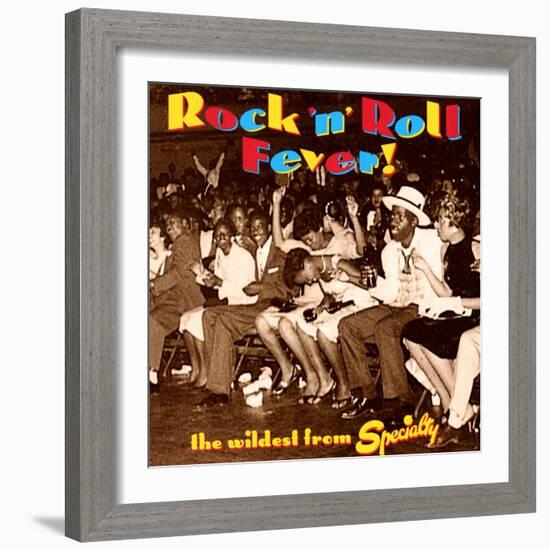 Rock 'N' Roll Fever! the Wildest from Specialty-null-Framed Art Print