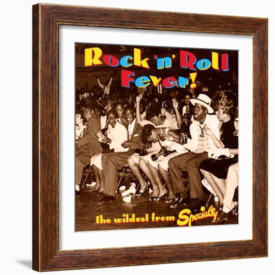 Rock 'N' Roll Fever! the Wildest from Specialty-null-Framed Art Print