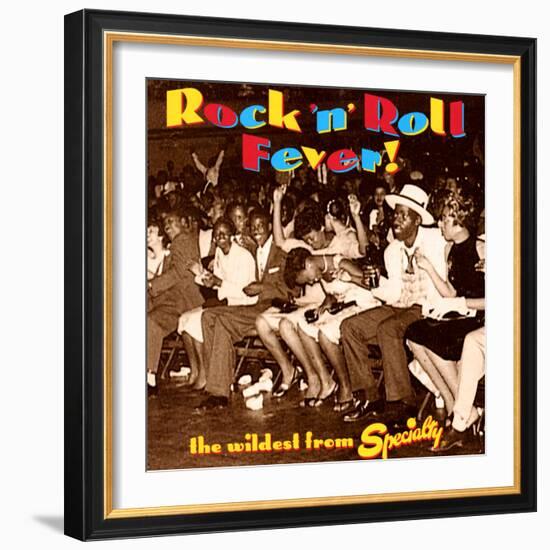 Rock 'N' Roll Fever! the Wildest from Specialty-null-Framed Art Print