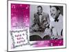 Rock 'N' Roll Revue, from Left: Lionel Hampton, Joe Turner, 1955-null-Mounted Art Print