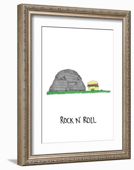 Rock N' Roll-null-Framed Art Print