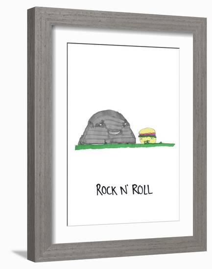 Rock N' Roll-null-Framed Art Print