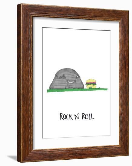 Rock N' Roll-null-Framed Art Print