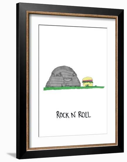 Rock N' Roll-null-Framed Art Print