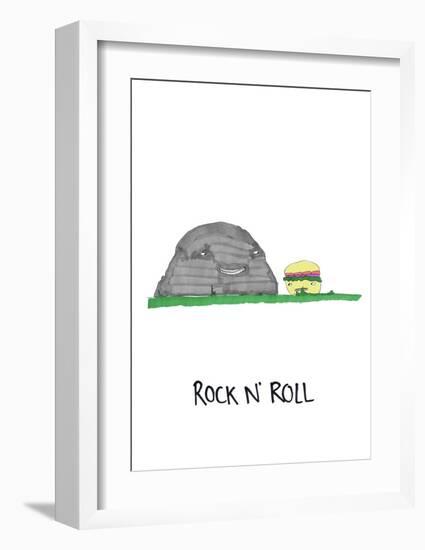 Rock N' Roll-null-Framed Art Print