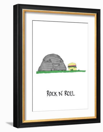 Rock N' Roll-null-Framed Art Print