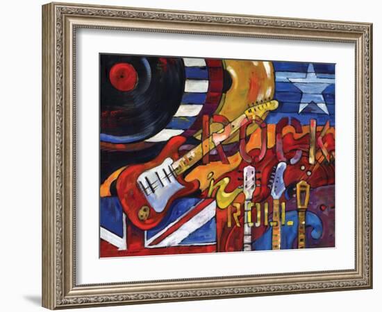 Rock 'N' Roll-Paul Brent-Framed Art Print