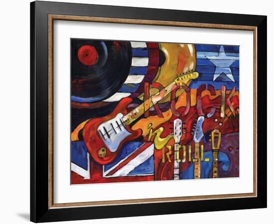 Rock 'N' Roll-Paul Brent-Framed Art Print